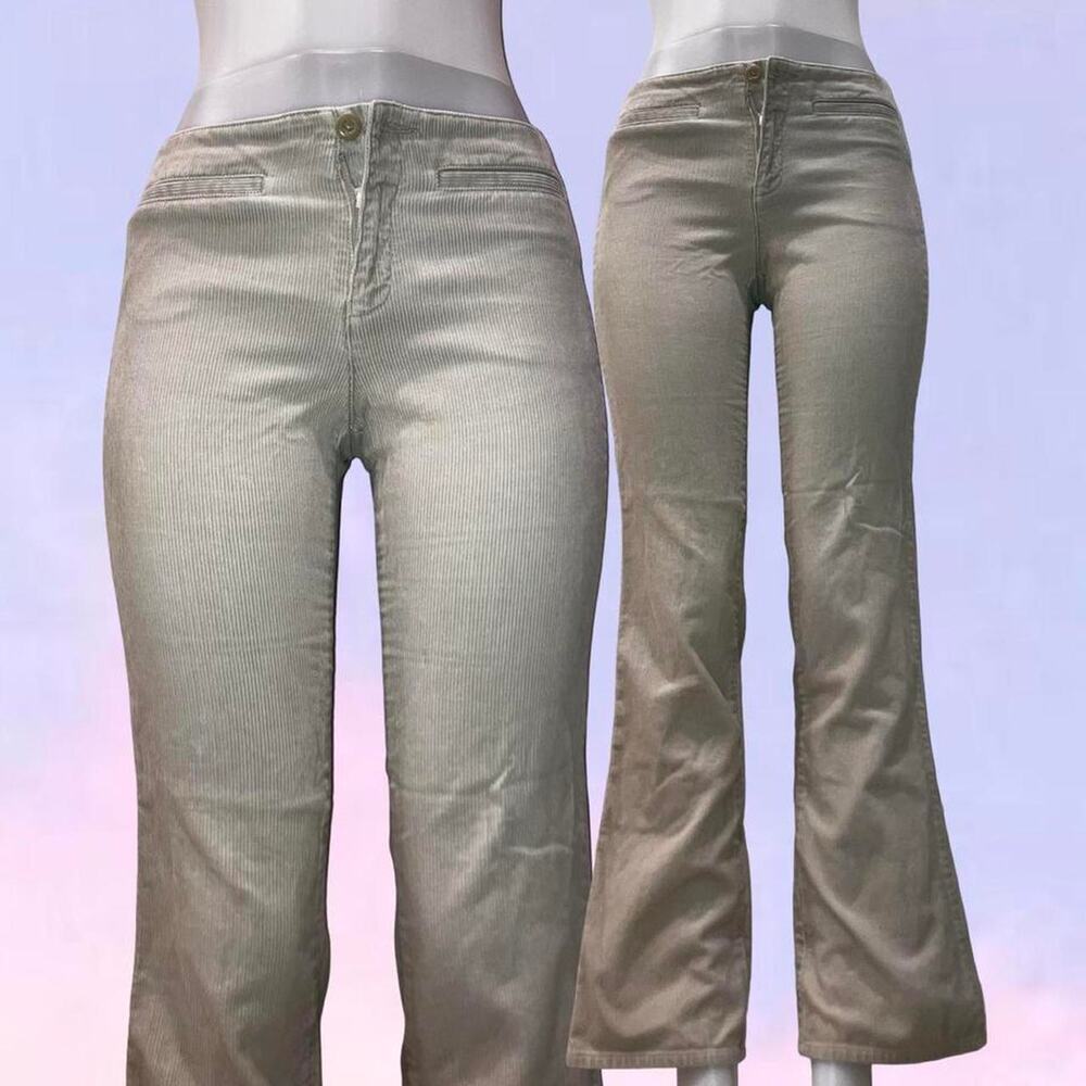 Vintage 90s y2k corduroy flared pants